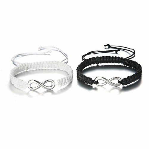 Bracciale infinity 2pz coppia - bracciale,