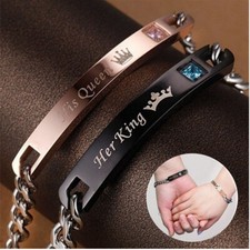 Bracciale His Queen Her King