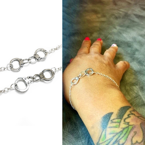 Bracciale con manette - 2x,