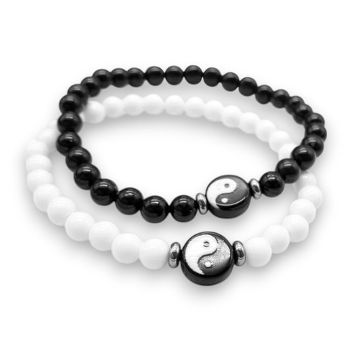 Set pezzi bracciali yin - set,