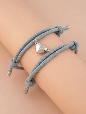 2 pz BRACCIALETTO DI COPPIA