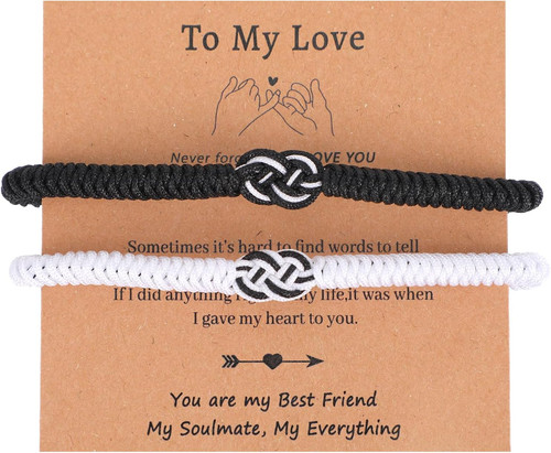 2pz coppie bracciali per lui - bracciali, e