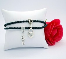 bracciale con ciondolo chiave